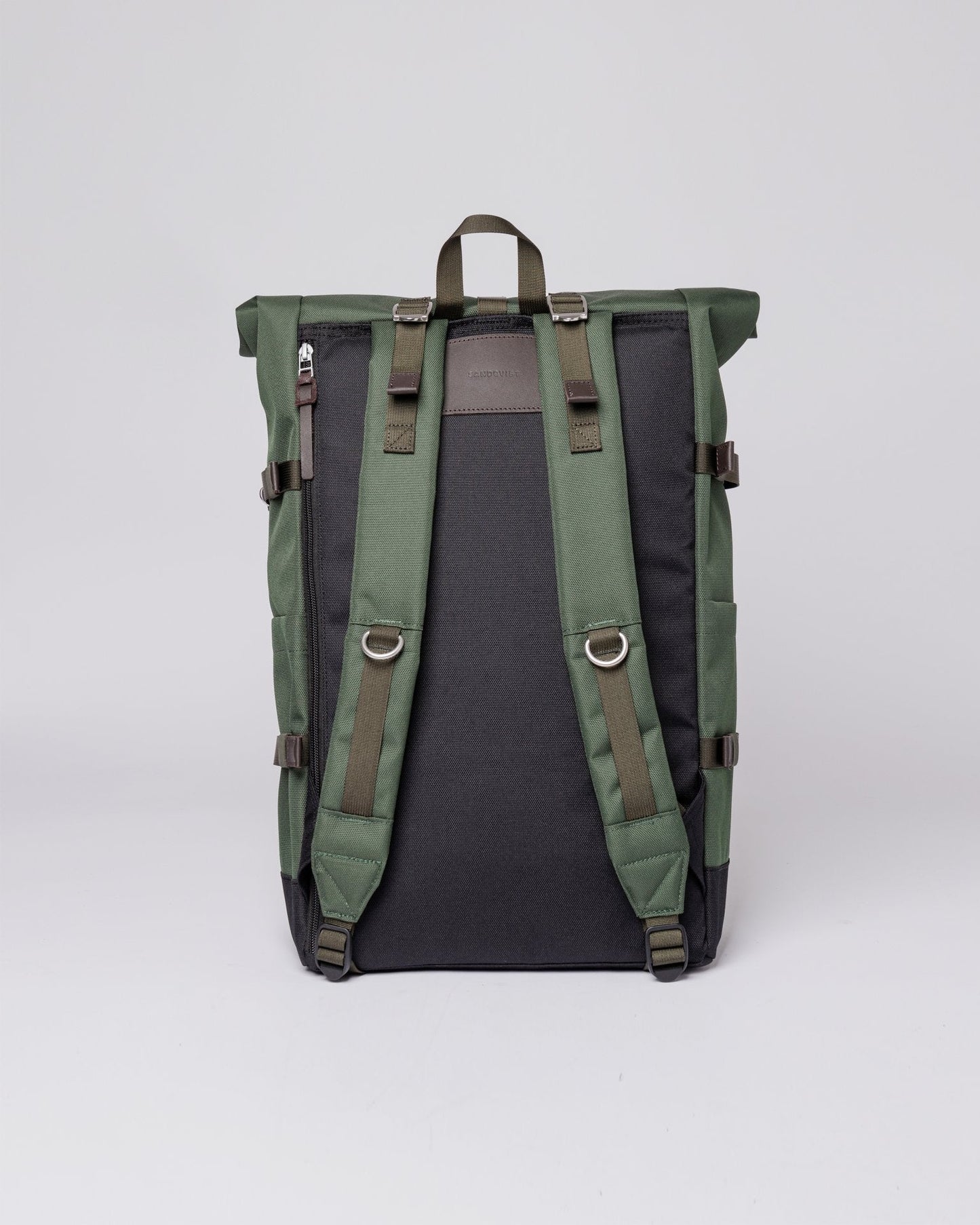 Sac à dos en matière recyclée | vert "bernt dawn green"