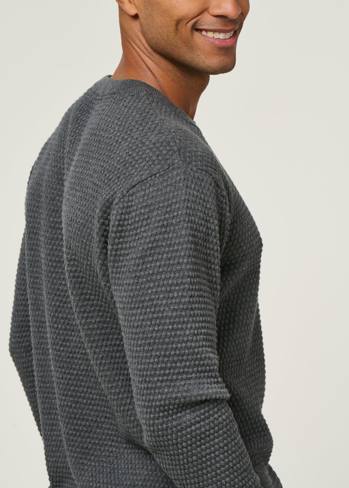 pull en coton bio | Gris "vagn Dark Grey Melange"
