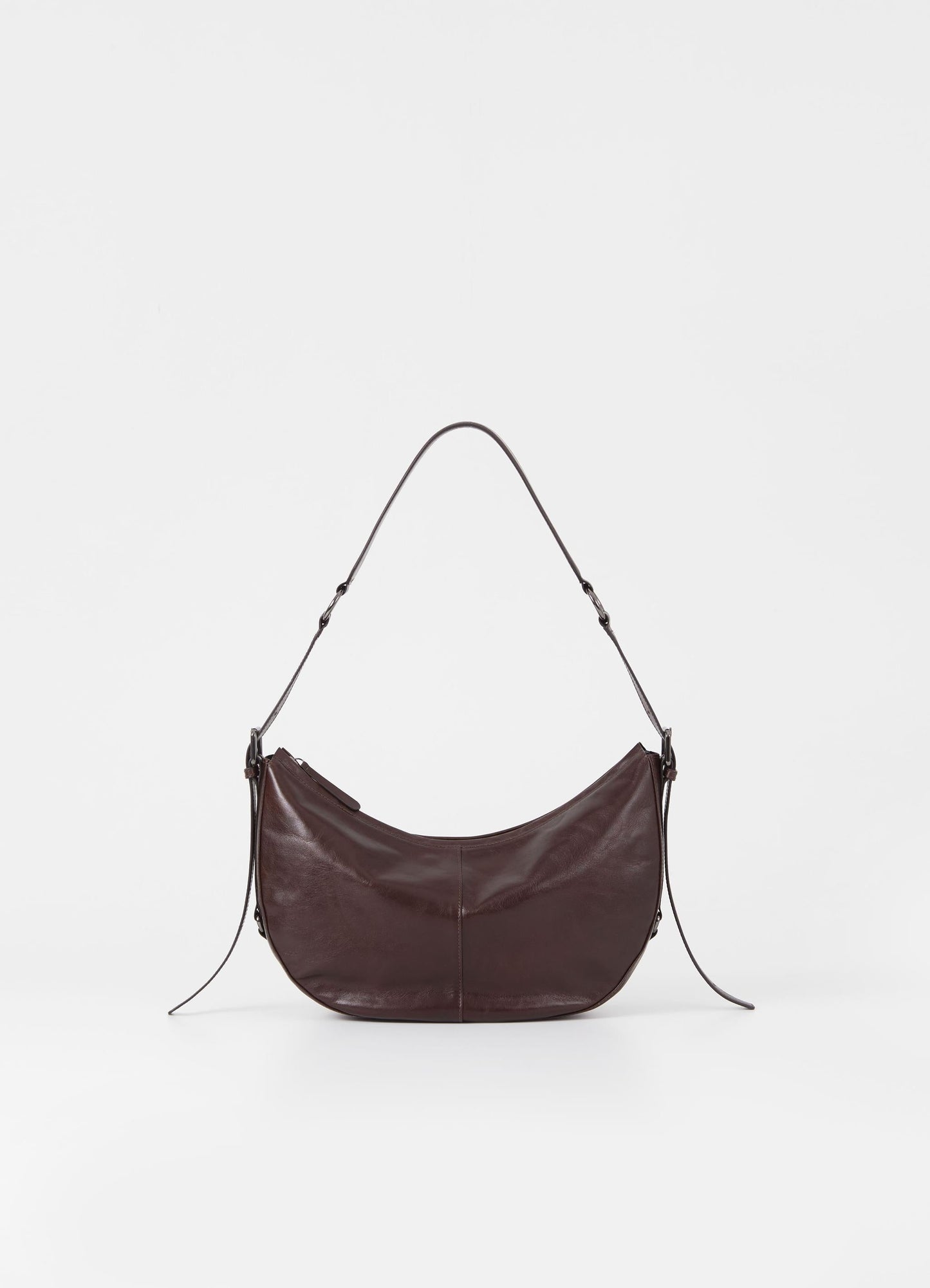 Sac à main en cuir certifié | marron "itami""