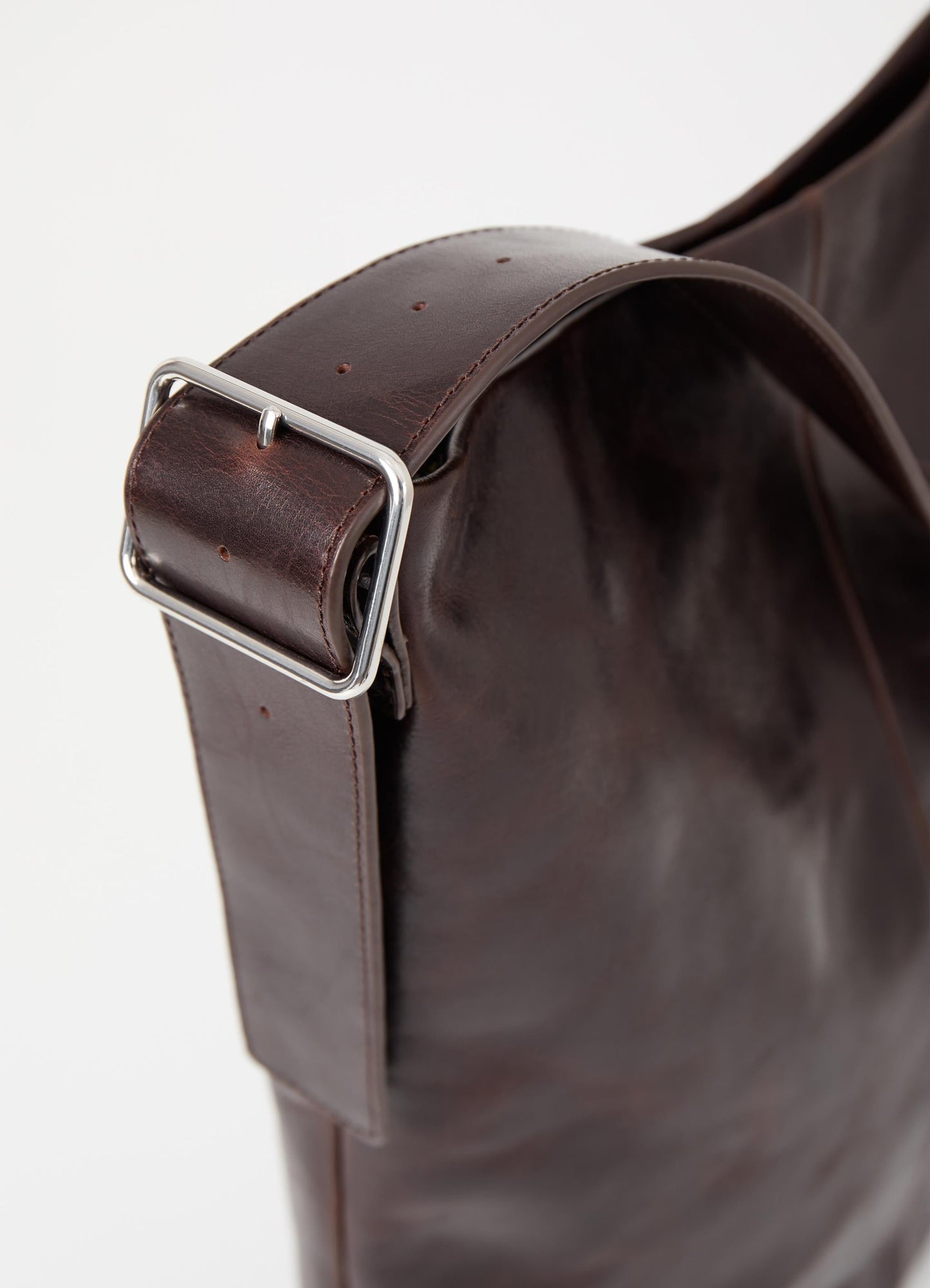 Sac à main en cuir | marron "sac bandoulière en cuir certifié | marron "stockholm""