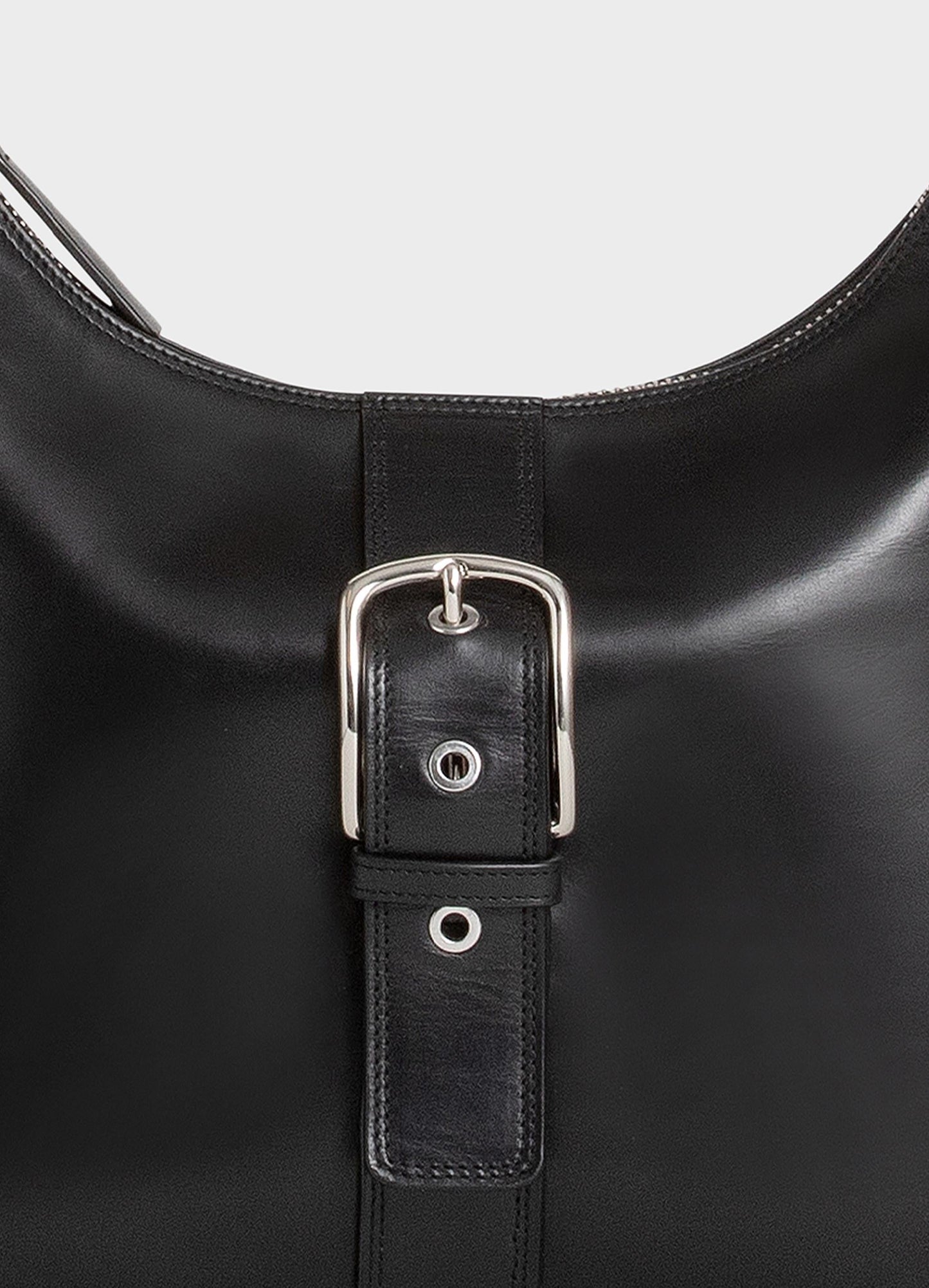 Sac à main en cuir certifié | black "palmi"