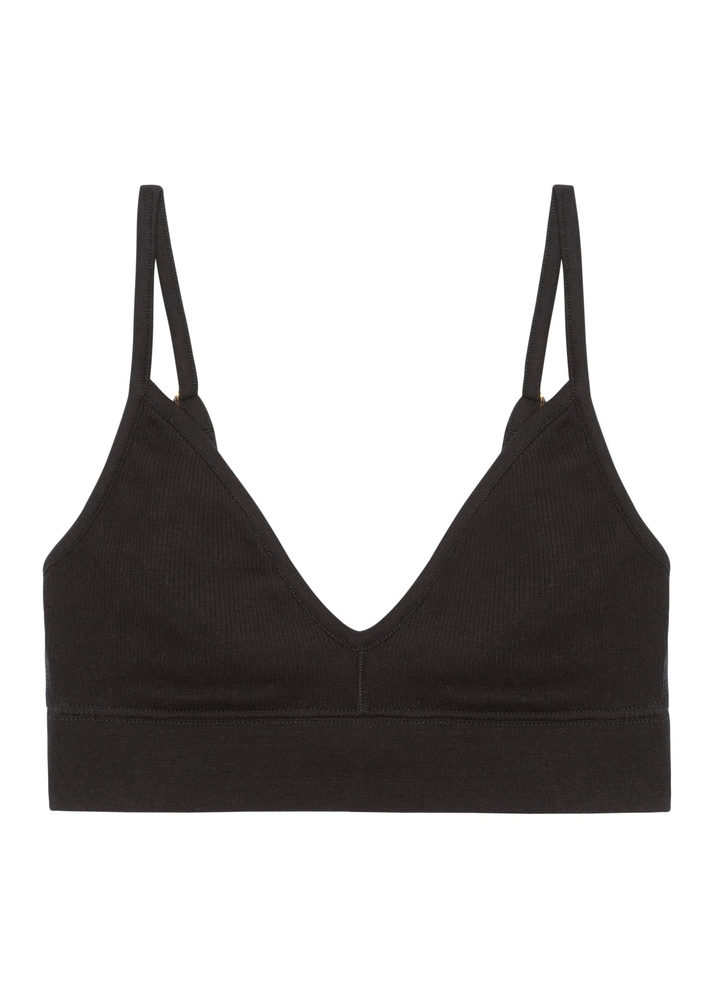 Brassiere en coton bio | noir "Pirate black"
