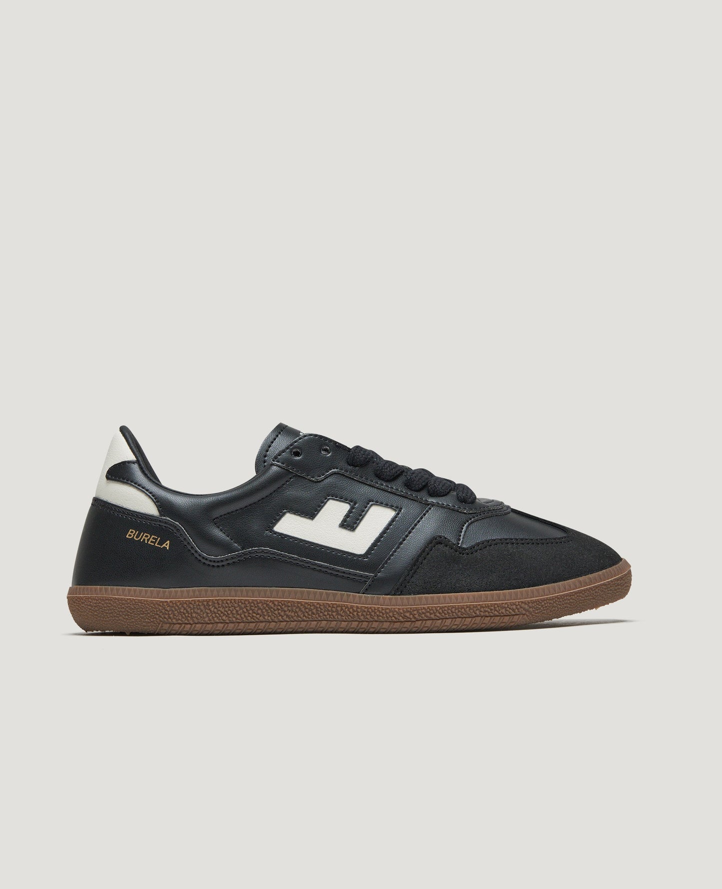 Baskets vegan | noir "burela slim black"