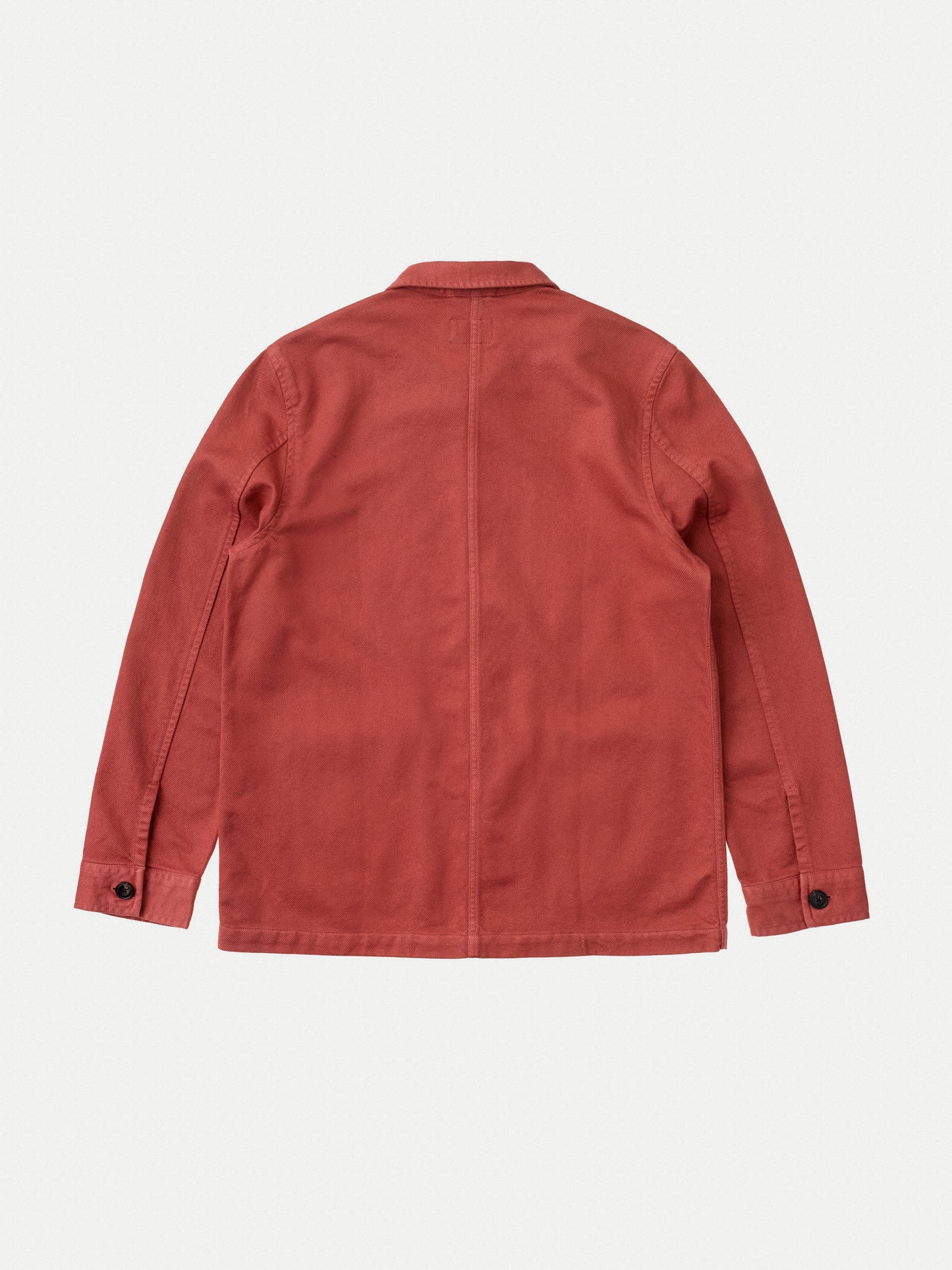Veste de travail rouge en coton bio - Barney Worker Jacket poppy red