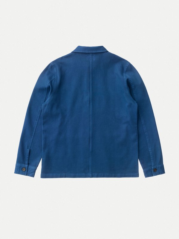 Veste de travail bleue en coton bio - Barney Worker