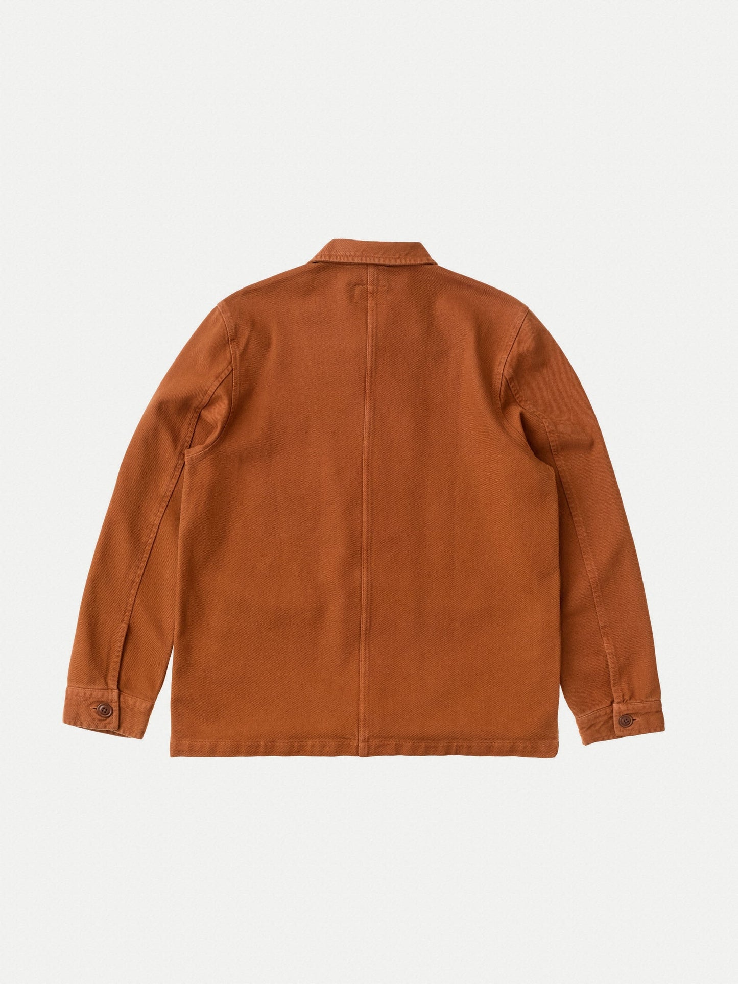 Veste marron en coton bio -Barney Worker Jacket Burnt Orange