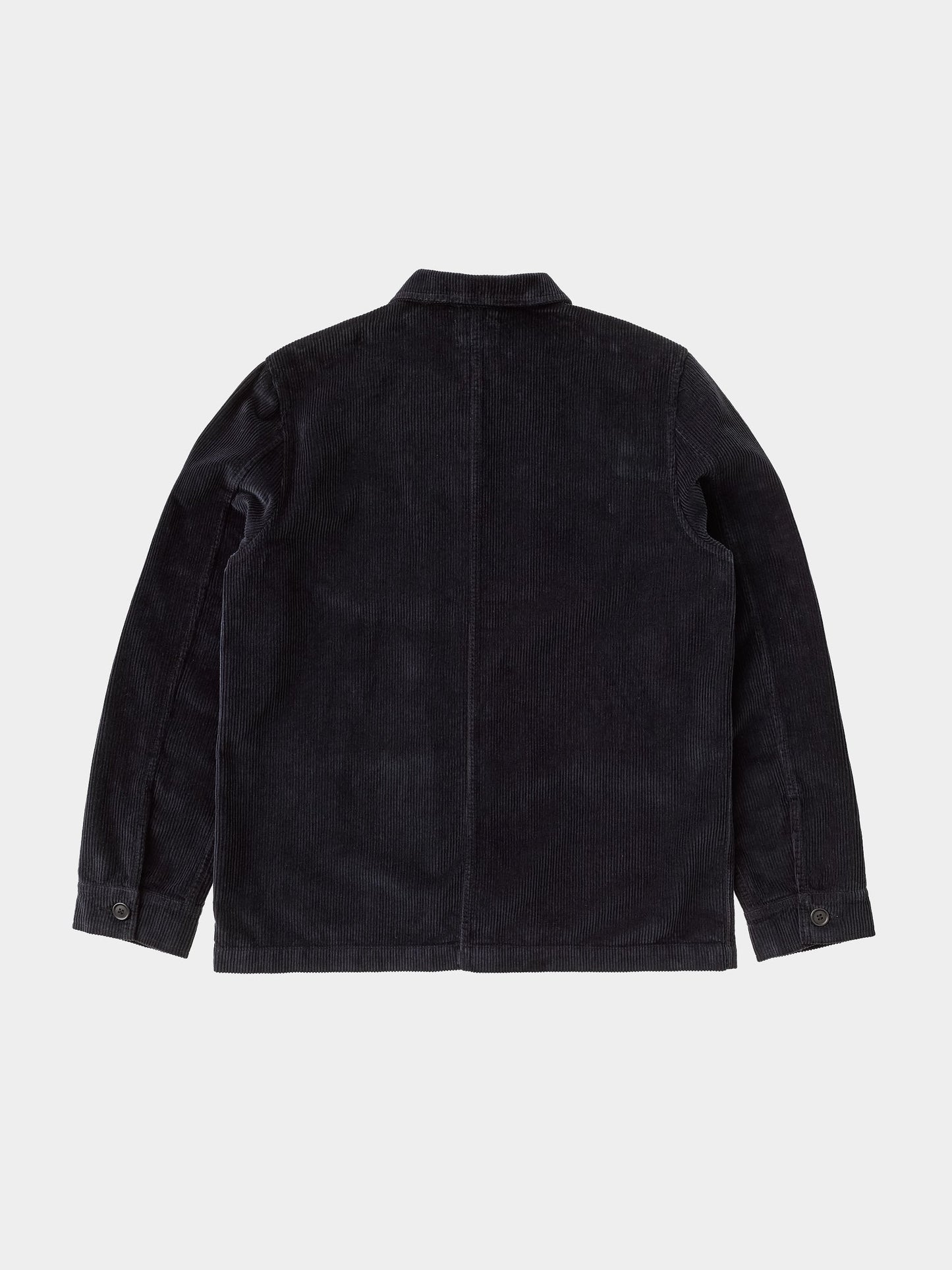 Veste de travail en velours marine en coton bio - Barney worker cord