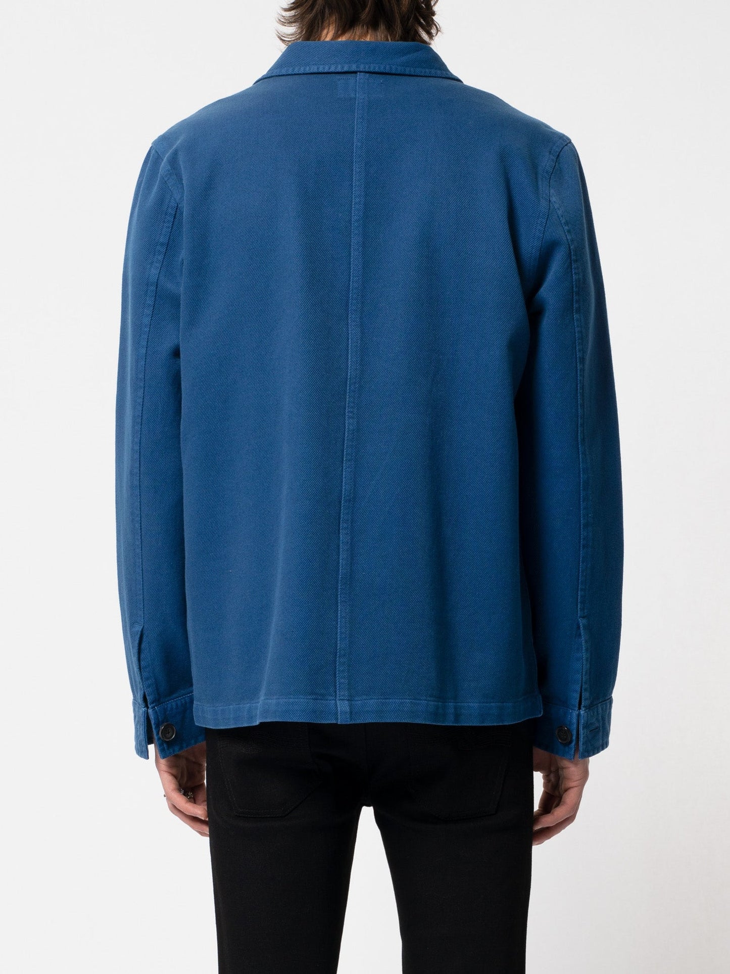 Veste de travail bleue en coton bio - Barney Worker