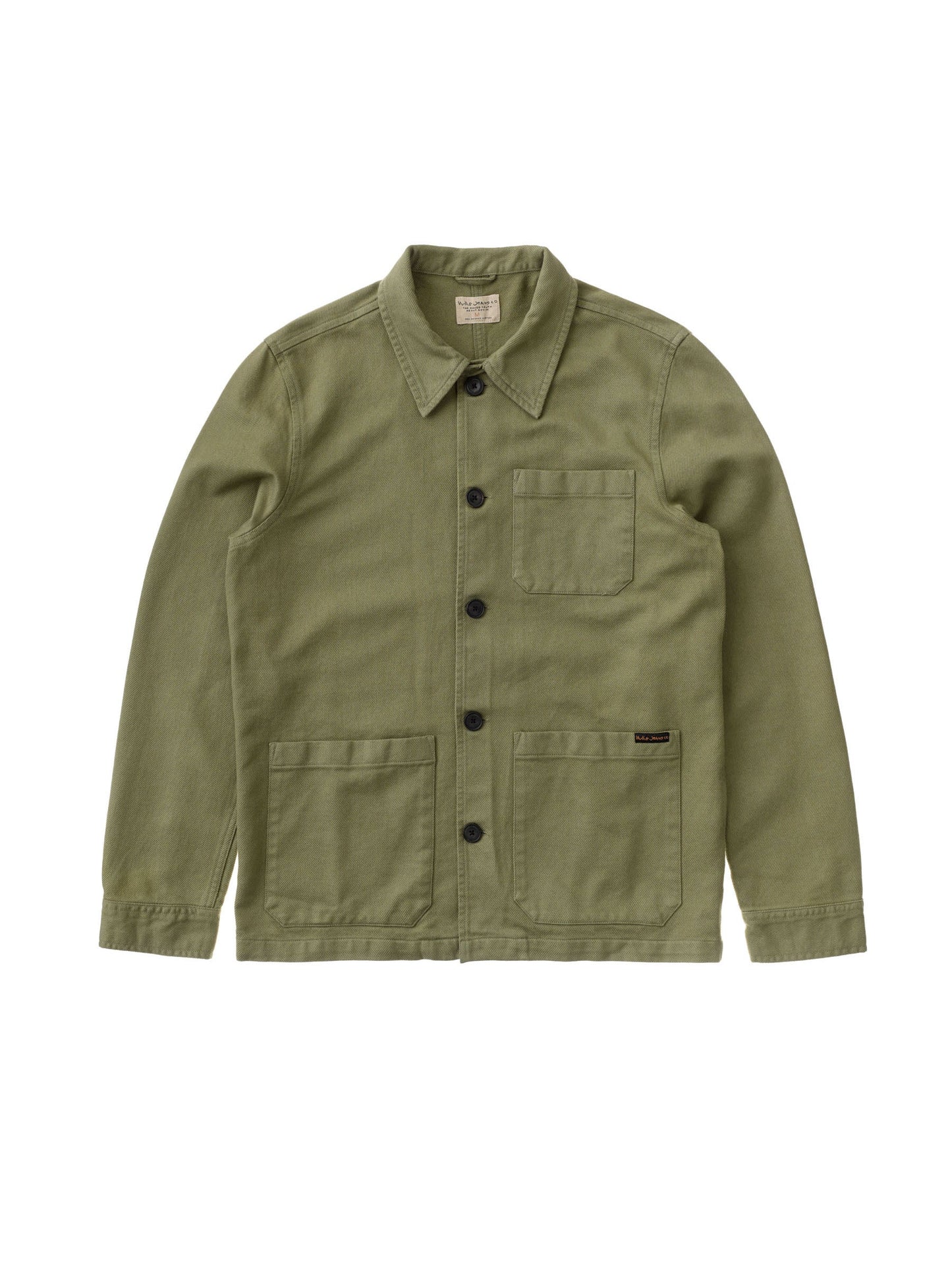 Veste de travail verte en coton bio - Barney Worker