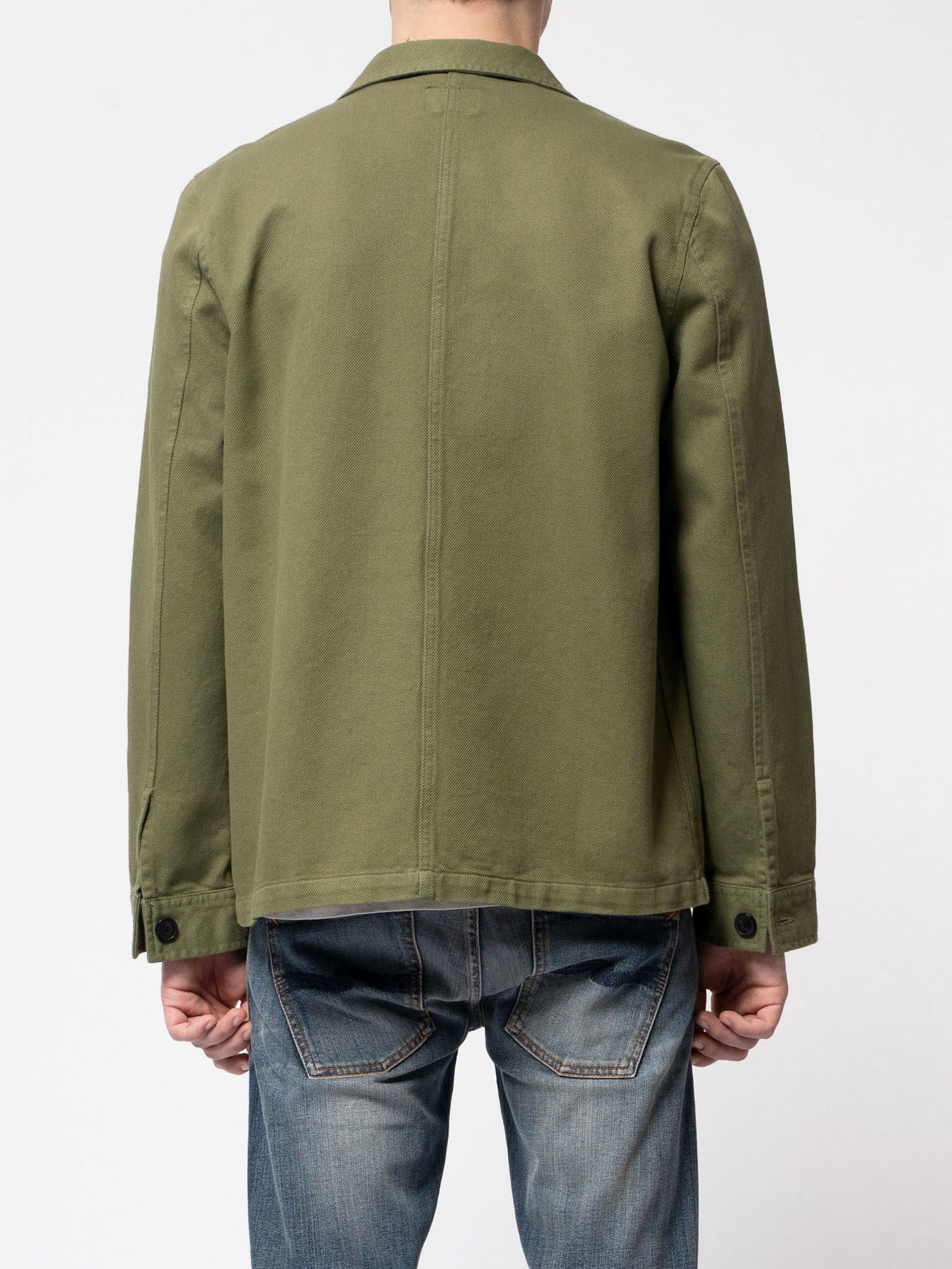 Veste de travail verte en coton bio - Barney Worker
