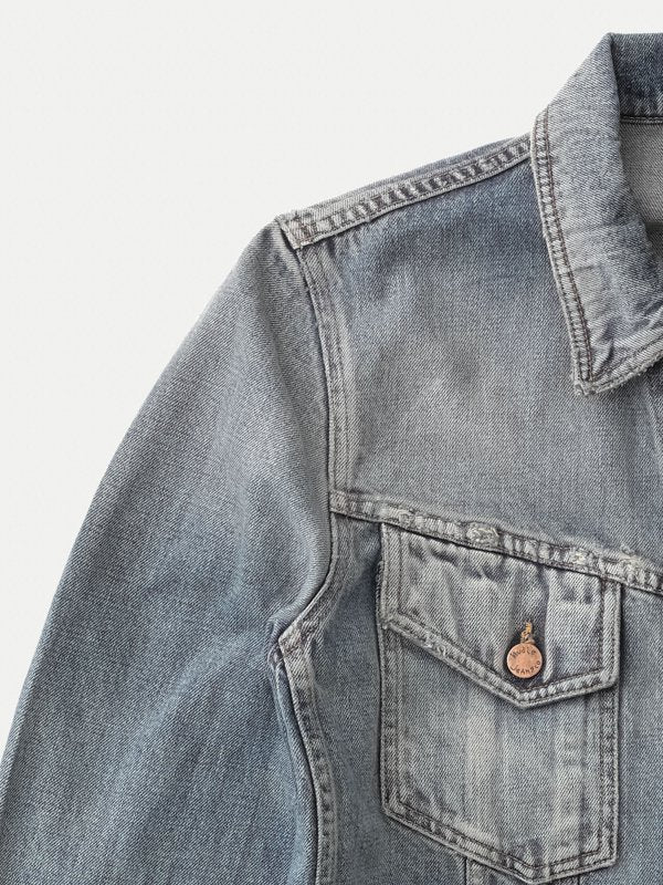 Veste en jean coton bio - Billy Shimmering