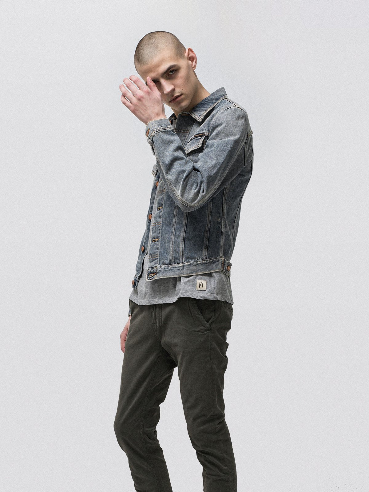 Veste en jean coton bio - Billy Shimmering
