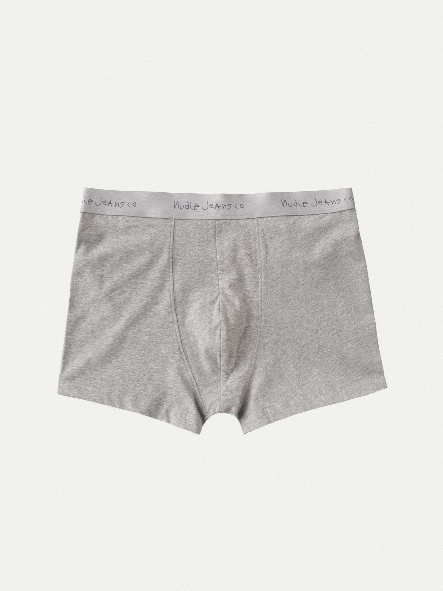 Boxer gris en coton bio - boxer briefs greymelange