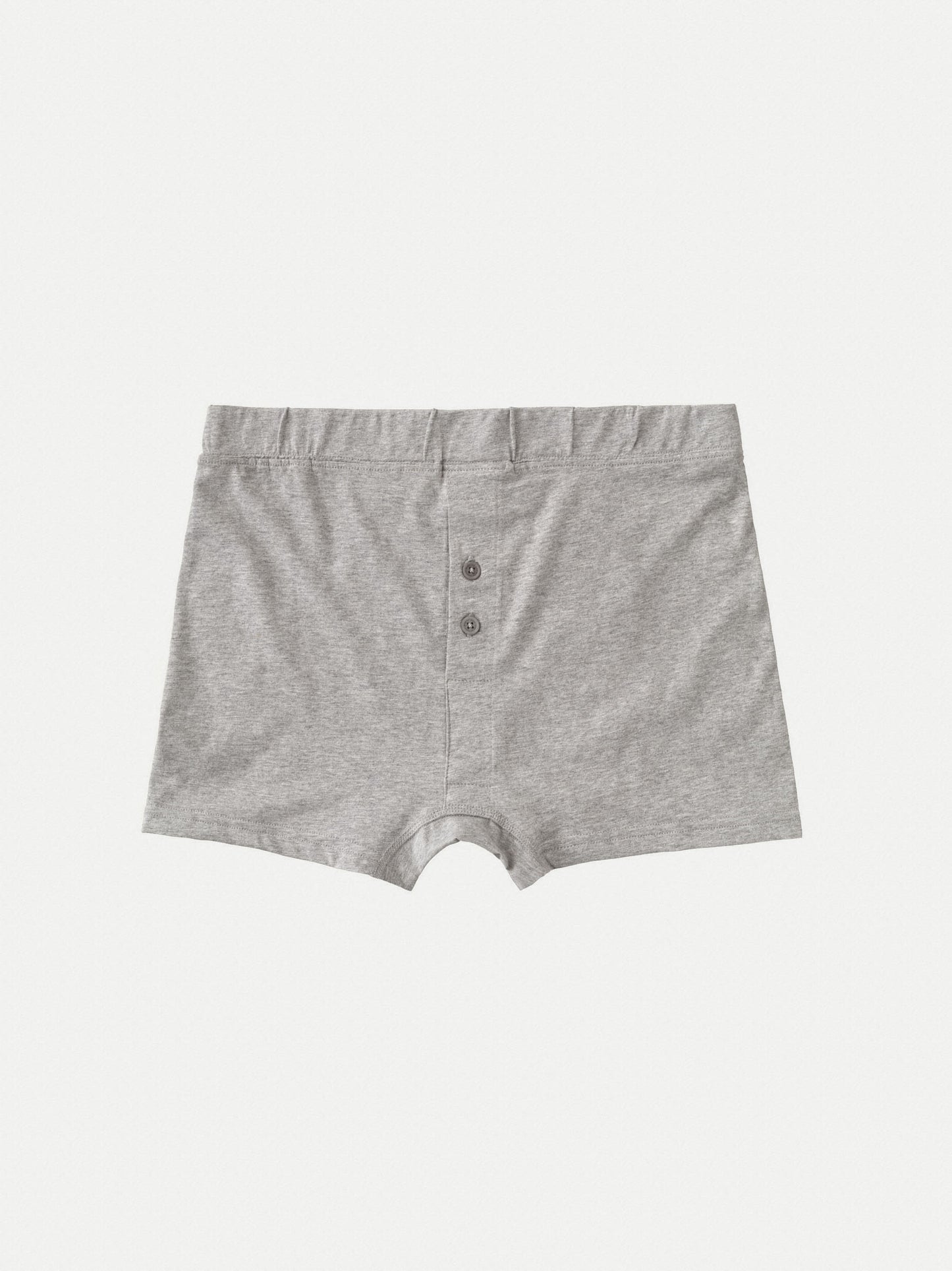 Boxer en coton bio | gris "Boxer Trunks Greymelange"