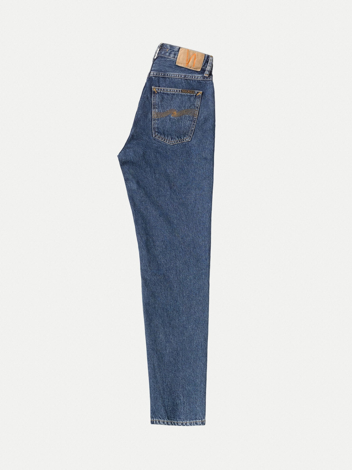 Jean mom en coton bio et recyclé | bleu foncé "breezy britt 90s stone"
