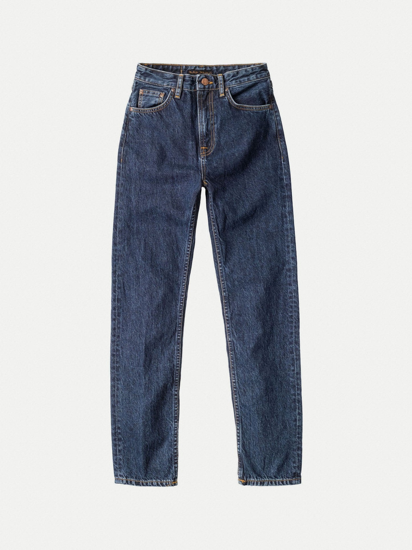 Jean mom bleu foncé en coton bio - Breezy Britt Dark Stellar