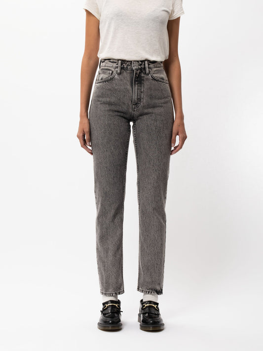 Jean mom gris en coton bio - Breezy Britt Desert Night