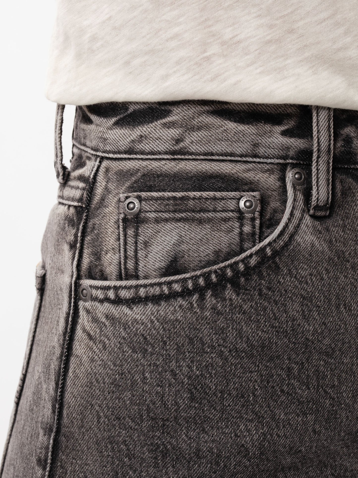 Jean mom gris en coton bio - Breezy Britt Desert Night