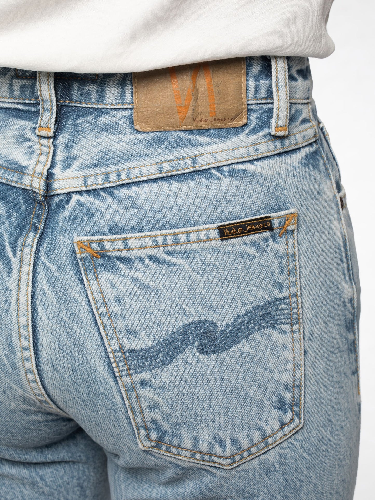 Jean mom bleu vintage en coton bio - Breezy Britt Favorite Blues