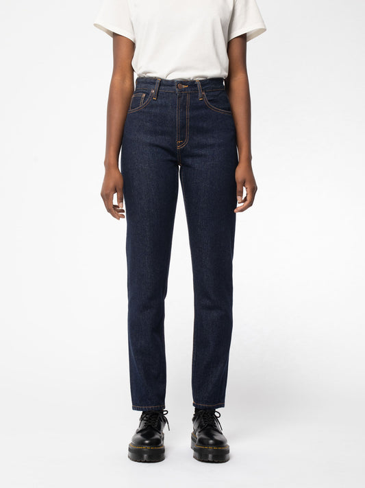 Jean mom brut en coton bio - Breezy Britt Rinsed Malibu