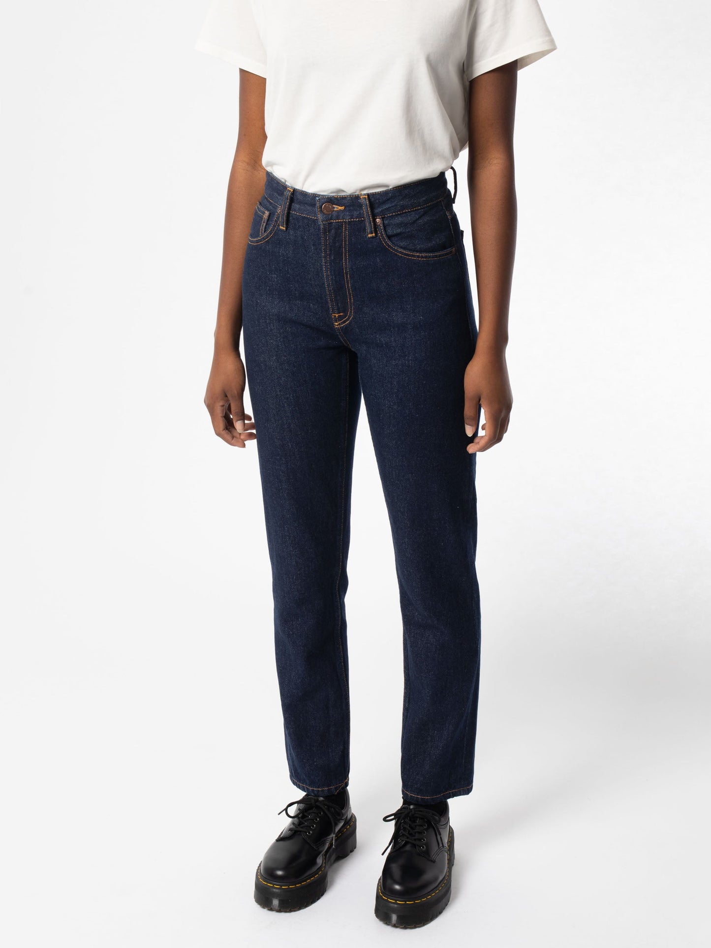 Jean mom brut en coton bio - Breezy Britt Rinsed Malibu