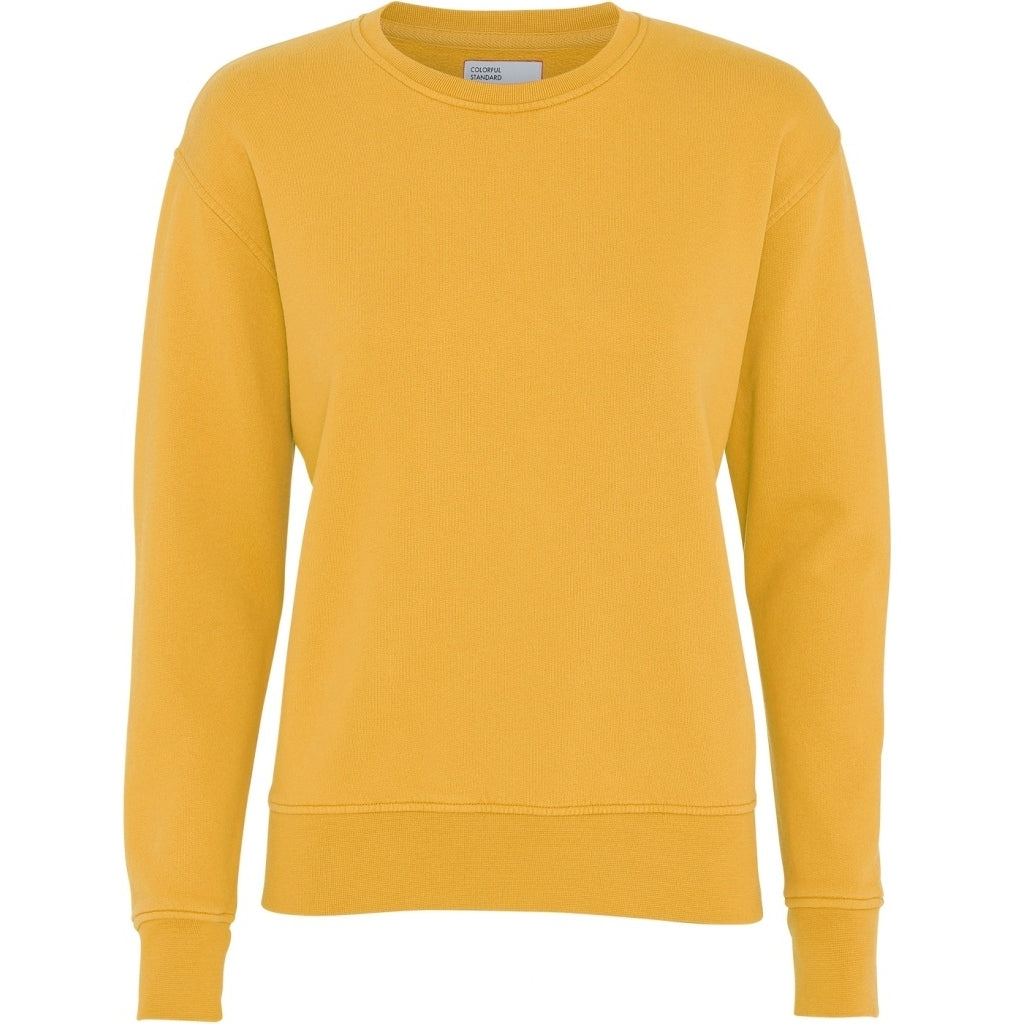 Sweat en coton bio | jaune moutarde "Burned Yellow"