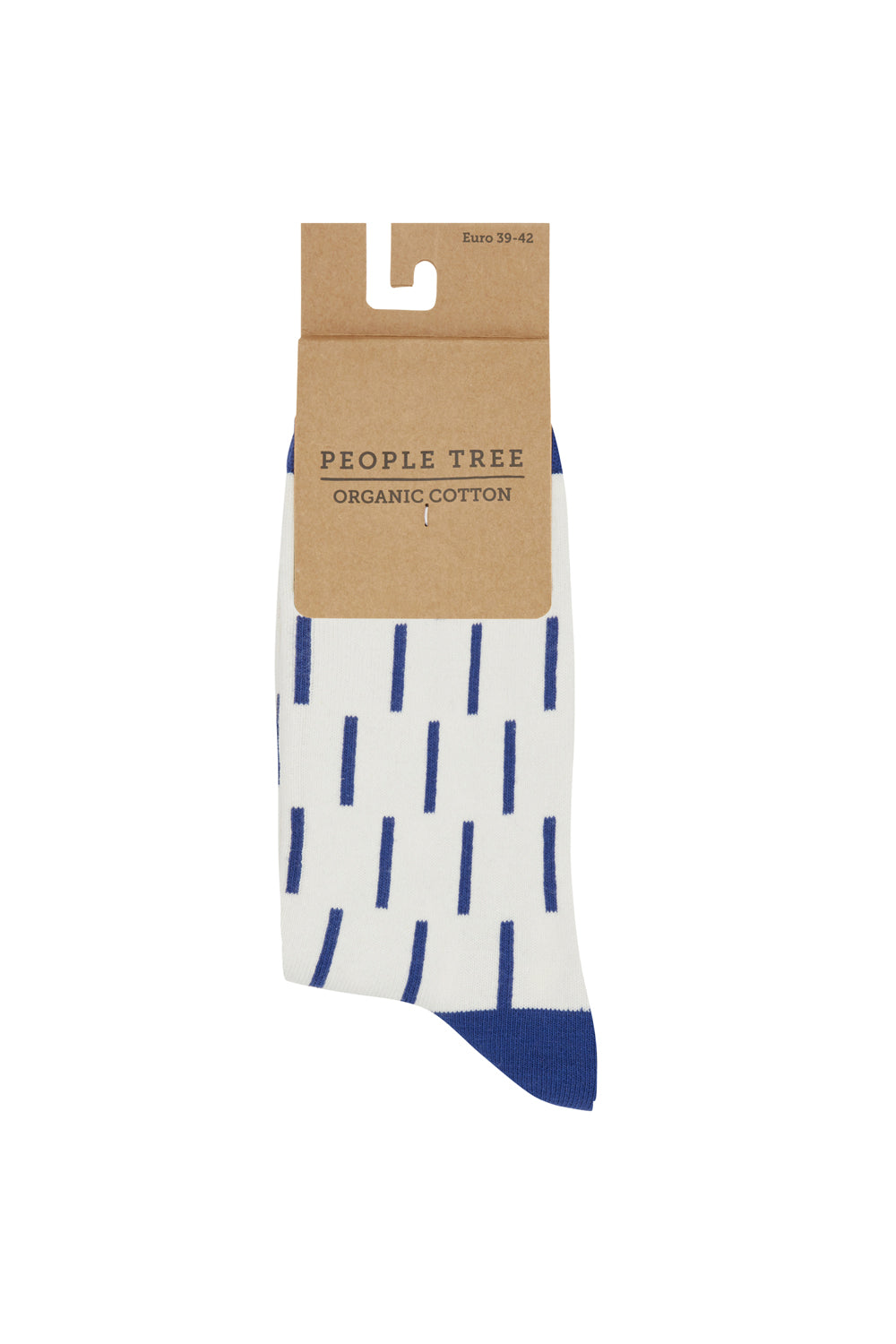 Pack 3 paires de chaussettes bleues à motifs en coton bio - blue set