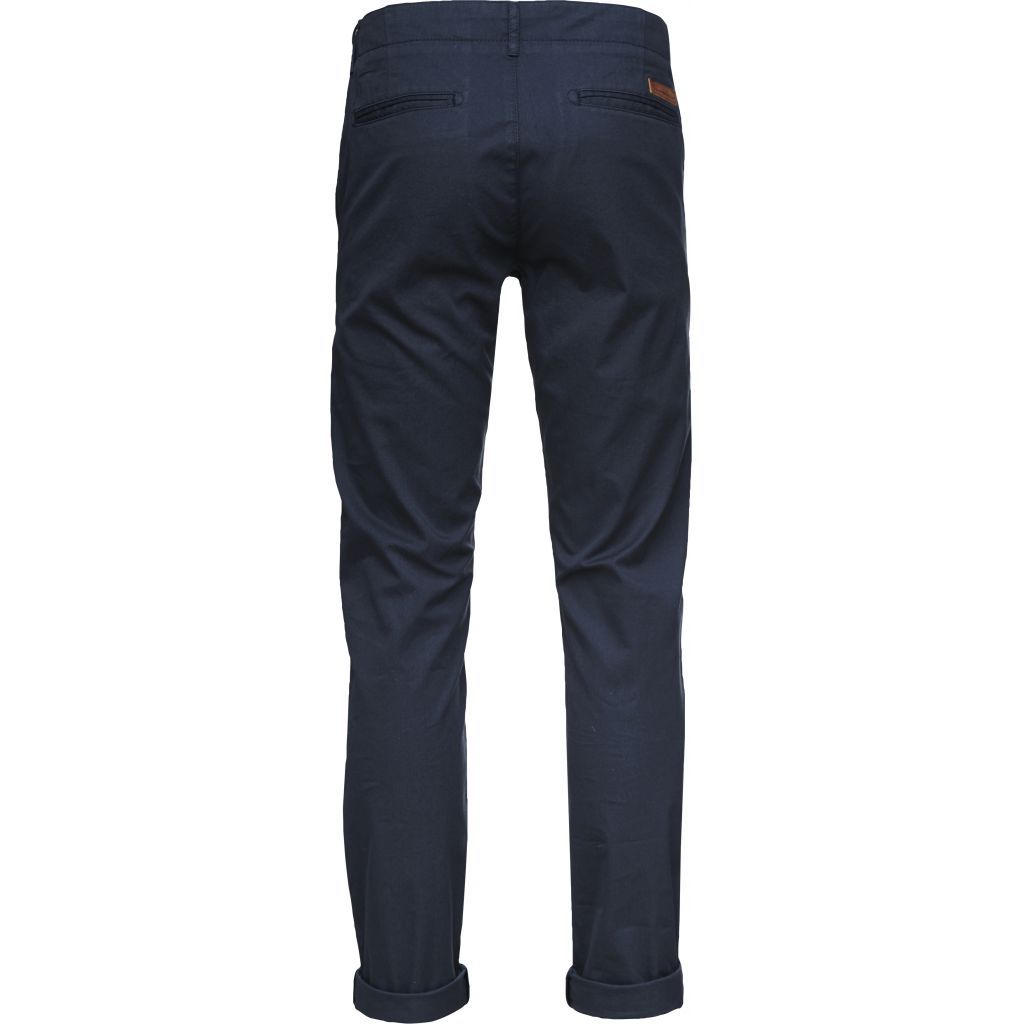 Chino marine en coton bio - chuck