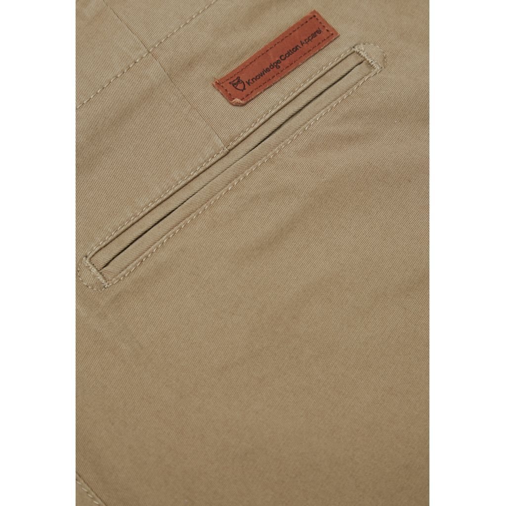 Chino slim camel en coton bio - joe