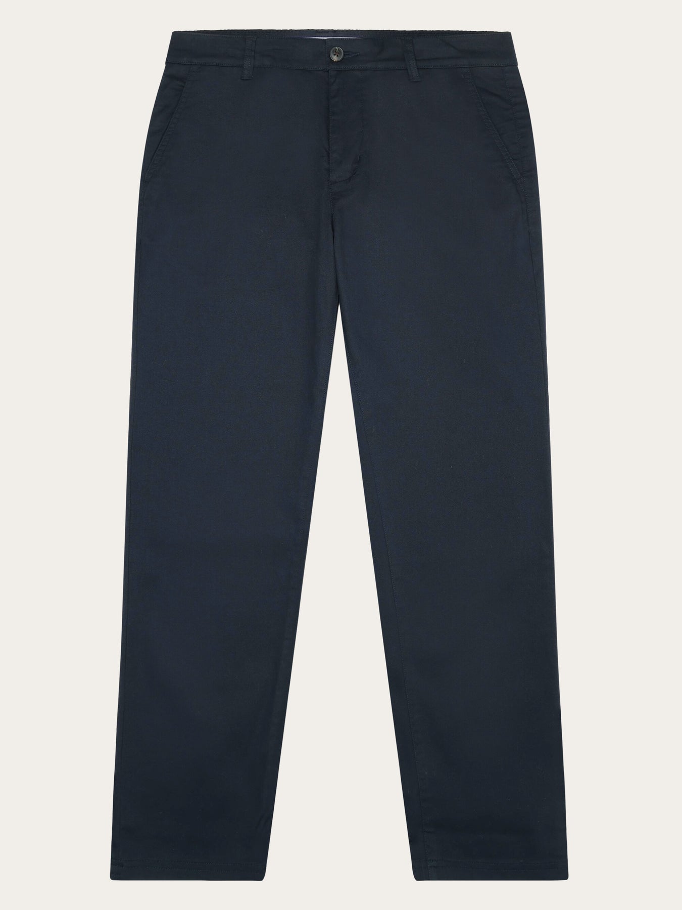 Pantalon droit en coton bio | Marine "chuck regular canvas total eclipse"