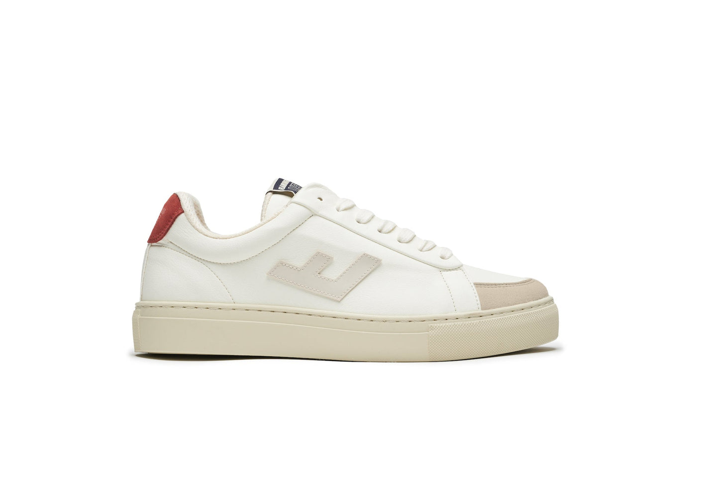 Baskets vegan en recyclé - classic 70s off white grana ecru