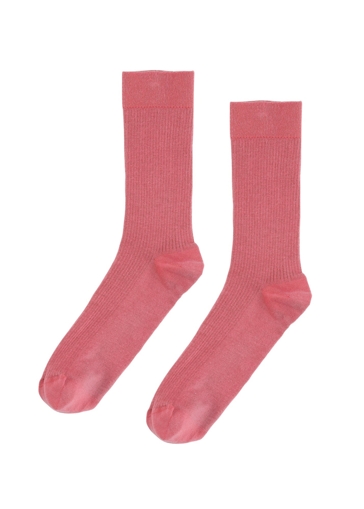 Chaussettes hautes en coton bio | rose "Raspberry Pink"