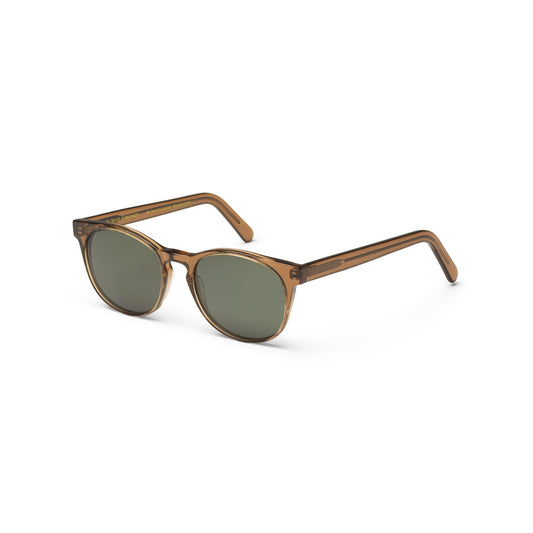 Lunettes de soleil en acetate biodegradable - 15 coffee brown green