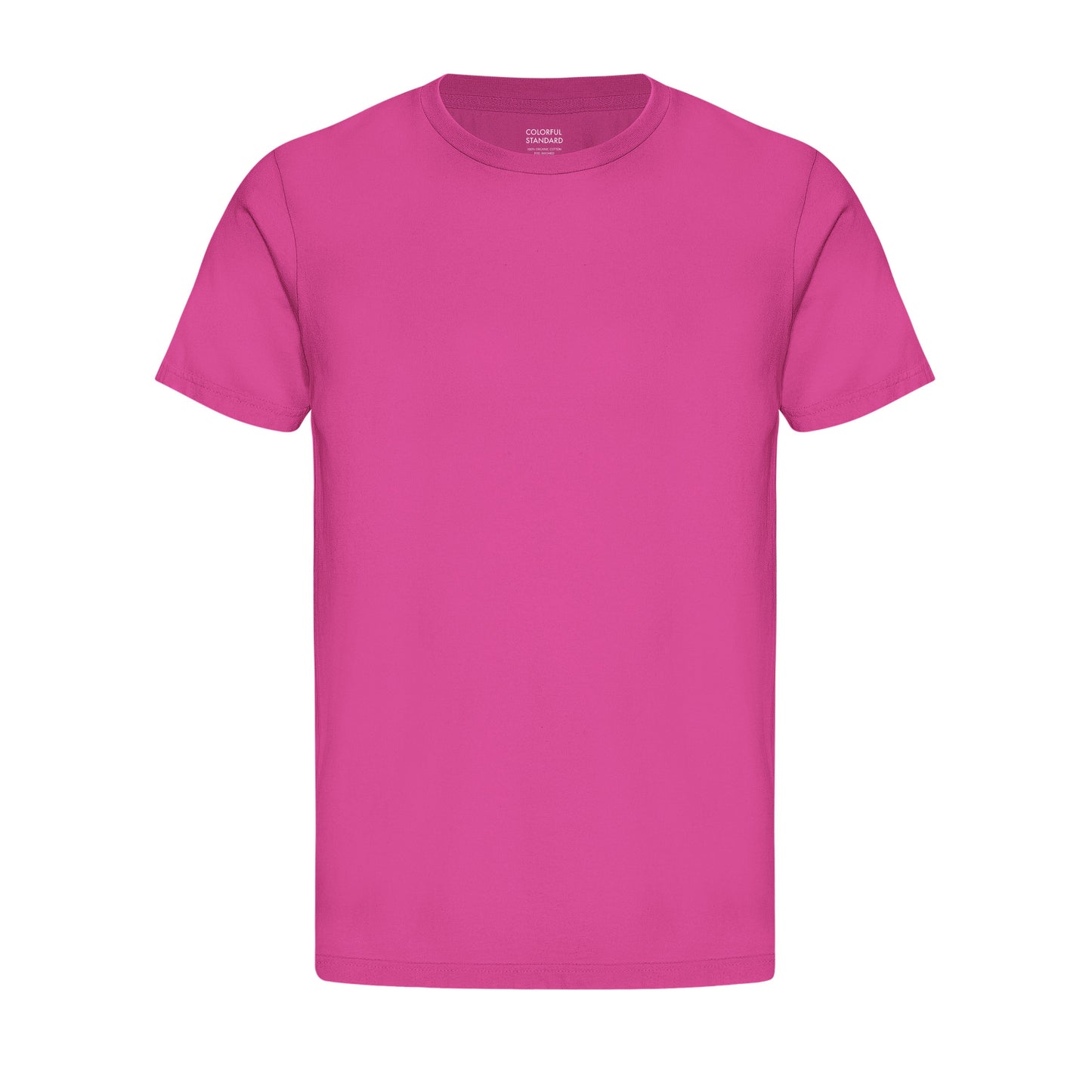T-shirt en coton bio | rose "classic organic tee magenta blaze"