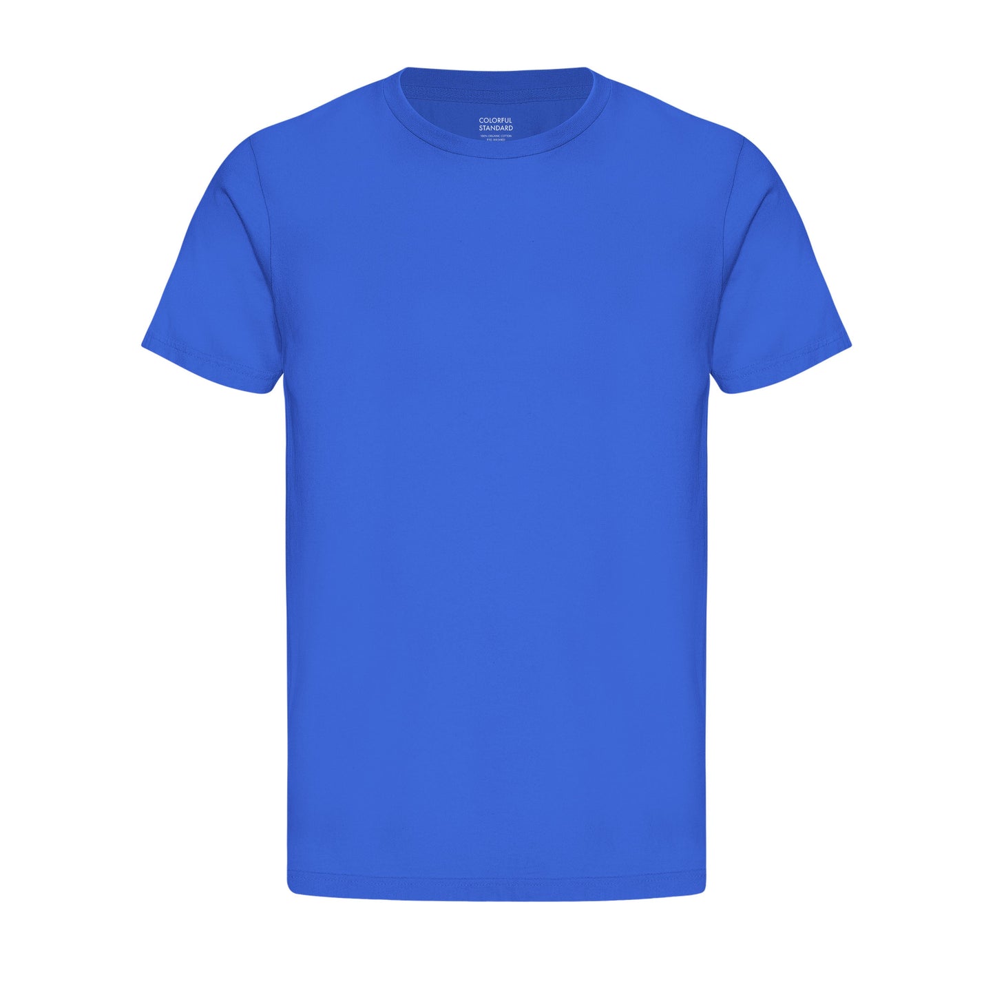 T-shirt en coton bio | bleu "classic organic tee sapphire blue"