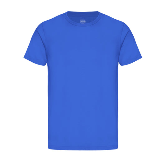 T-shirt en coton bio | bleu "classic organic tee sapphire blue"