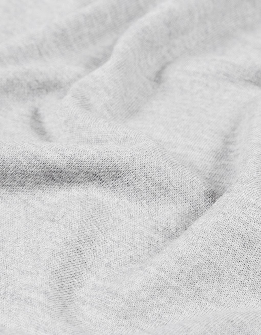 Sweat en coton bio | gris "Snow melange"