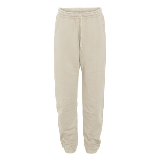 Jogging mixte écru en coton bio - Ivory white