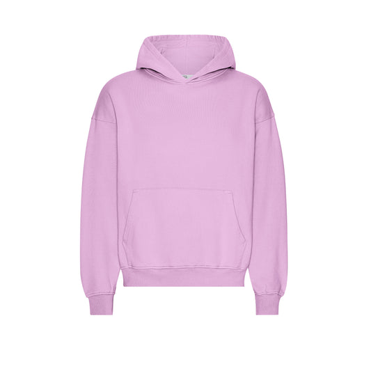 Sweat à capuche oversize en coton bio | rose " cherry blossom"