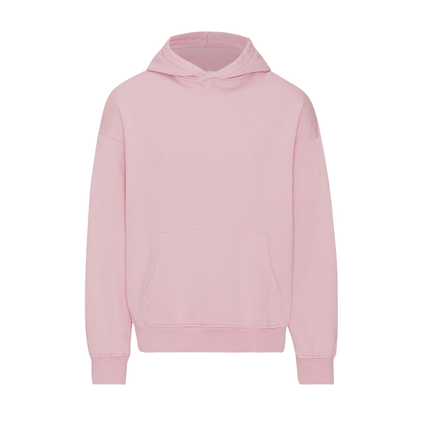 Sweat à capuche oversize en coton bio | rose "faded pink"