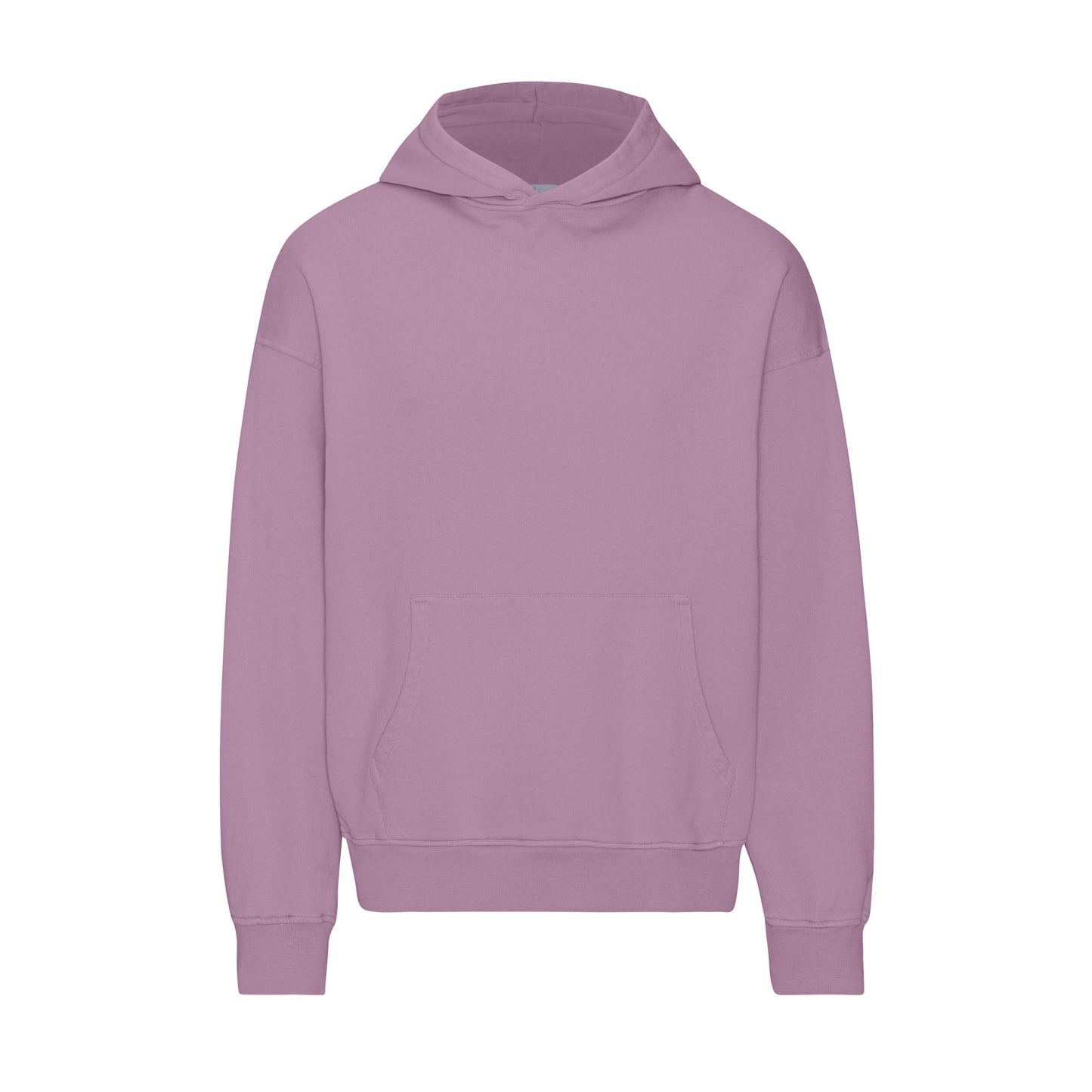 Sweat à capuche oversize en coton bio | violet "pearly purple"