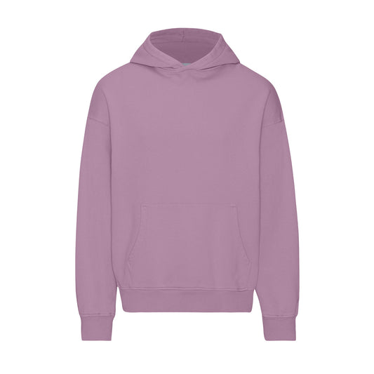 Sweat à capuche oversize en coton bio | violet "pearly purple"