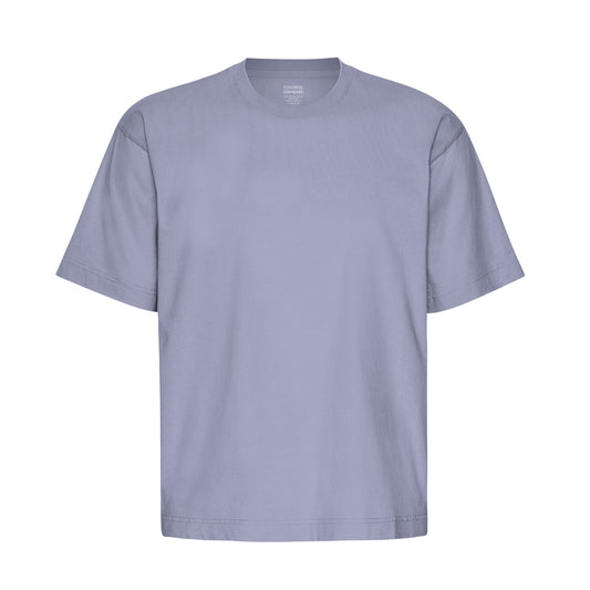 T-shirt ample en coton biologique | "oversized organic t-shirt - purple jade"