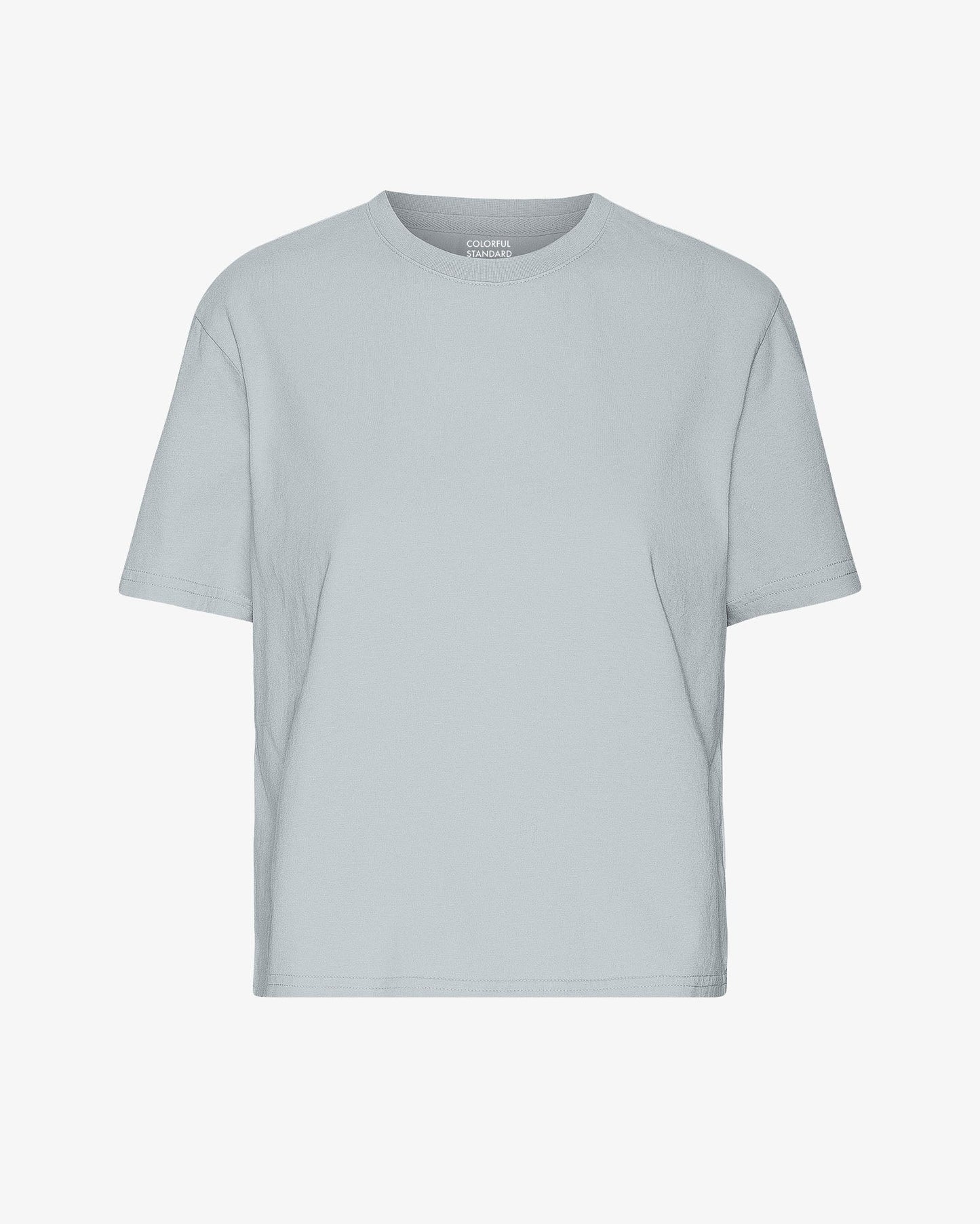 T-shirt en coton bio | gris "cloudy grey"