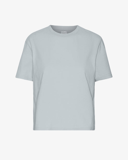 T-shirt en coton bio | gris "cloudy grey"