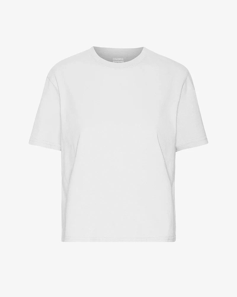 T-shirt en coton bio | blanc "optical white"