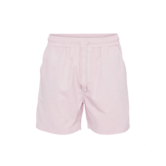 Short en sergé de coton bio | rose "faded pink"