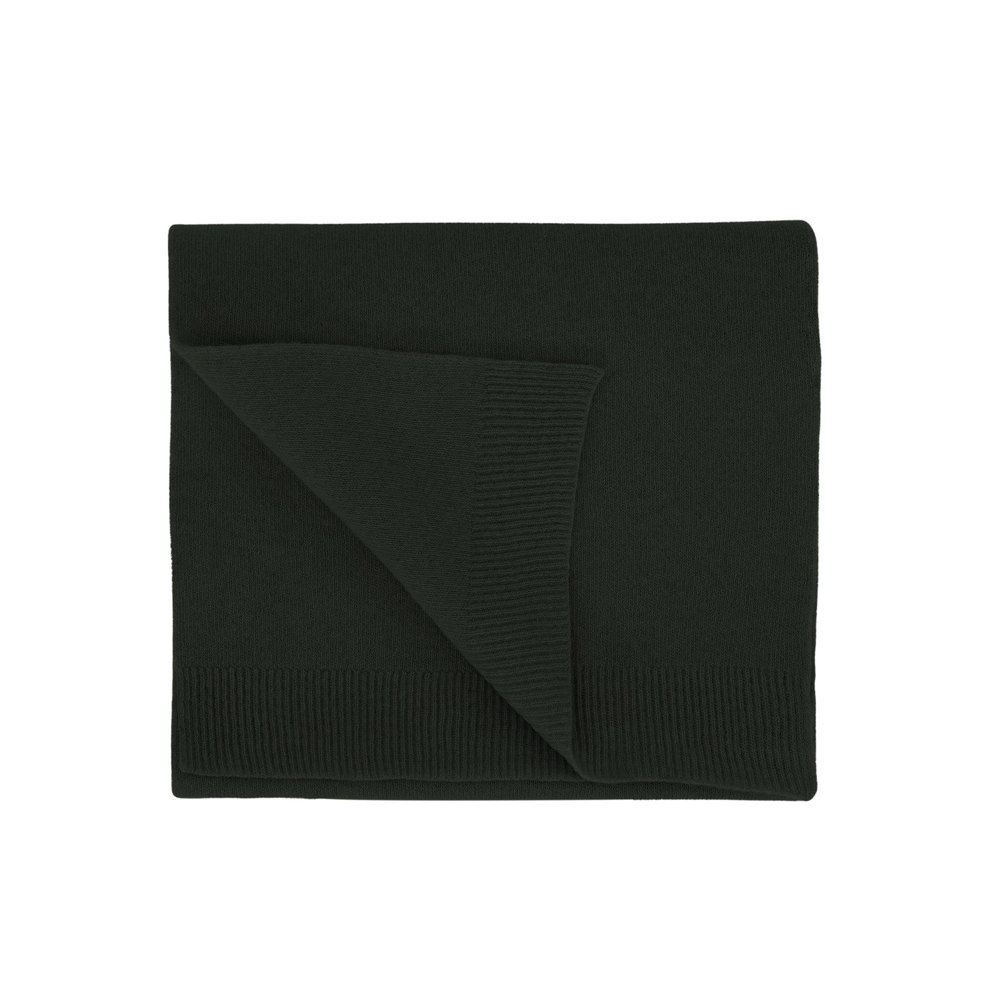 Écharpe en laine mérinos recyclée | Hunter Green wool scarf - Hunter Green