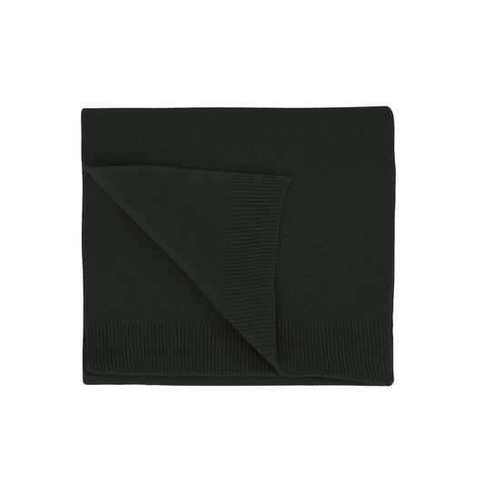 Écharpe en laine mérinos recyclée | Hunter Green wool scarf - Hunter Green