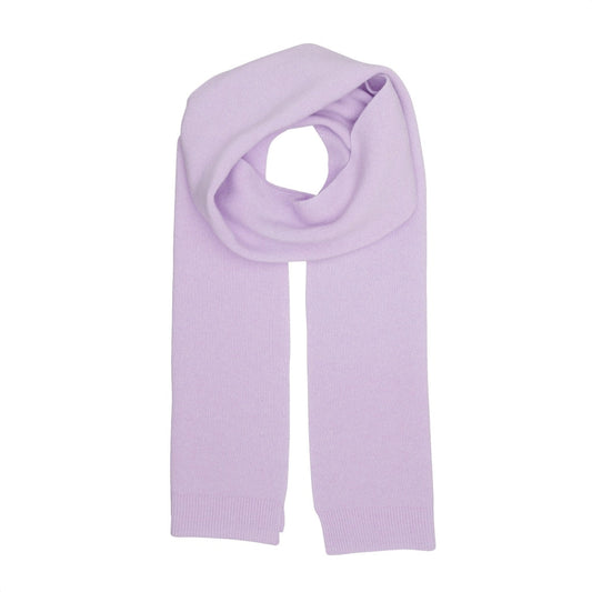 Écharpe en laine mérinos recyclée | lavande "merino wool scarf soft lavender"